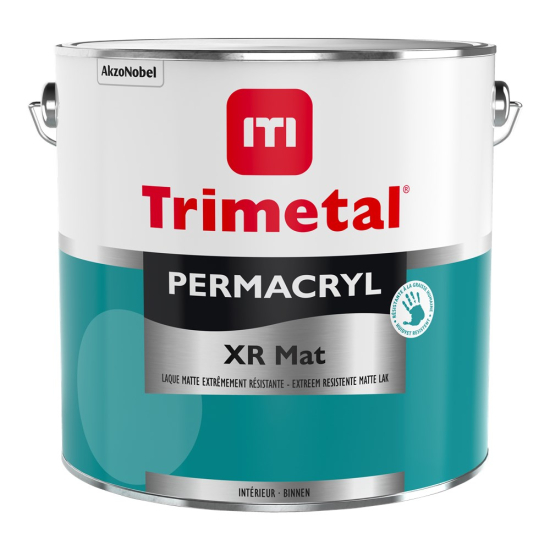 Permacryl XR Mat 1 lt. donkere kleur